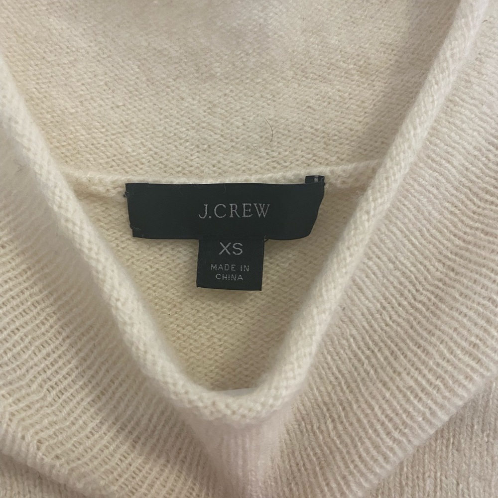 J.Crew White Sweater.